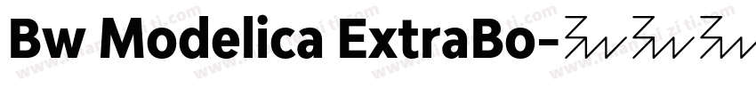 Bw Modelica ExtraBo字体转换